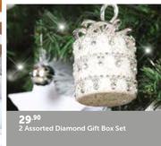 2 Assorted Diamond Gift Box Set