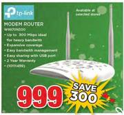 Tp-Link Modem Router W9970N300