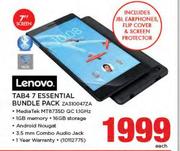 Lenovo Tab4 7 Essential Bundle Pack ZA310047ZA-Each
