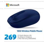 Microsoft 1850 Wireless Mobile Mouse