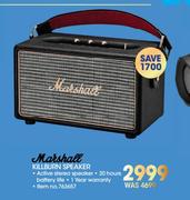 Marshall Killburn Speaker
