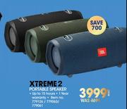 JBL Xtreme 2 Portable Speaker-Each