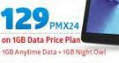 Alcatel 1T 7" 3G Prime Black-On 1GB Data Price Plan