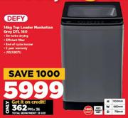 Defy 14Kg Top Loader Manhattan Grey DTL-160