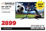 Sansui 39" LED TV SLED-39HDR