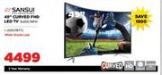 Sansui 49" Curved FHD LED TV SLEDC49FH