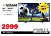 Sansui 40" LED TV SLED-40FHD