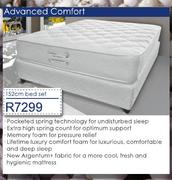 Advanced Comfort 152cm Bed Set