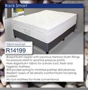 Back Smart 152cm Bed Set