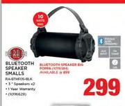 RA Bluetooth Speaker Smalls RA-BTHFOS-BLK