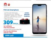 Huawei P20 Lite Smartphone Including Bluetooth Earphones-On A uChoose Flexi 165 Contract