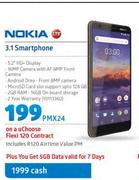 Nokia 3.1 Smartphone LTE