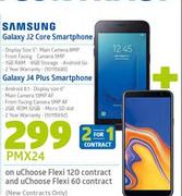 Samsung Galaxy J2 Core Smartphone-On uChoose Flexi 120+Galaxy J4 Plus Smartphone-On uChoose Flexi 60