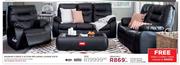 Grafton Everest Magnum 3 Piece 3 Action Reclining Lounge Suite