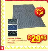 Doormat Rubber-40x60cm