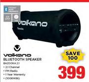 Volkano Bluetooth Speaker BAZOOKA 2.1