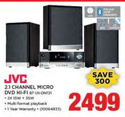 JVC 2.1 Channel Micro DVD Hi-Fi(BT UX-DN721)