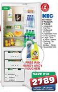 KIC Bottom Freezer Fridge-238Ltr(KBF525)