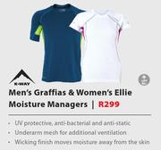 Men's Graffias & Women's Ellie Moisture Managers