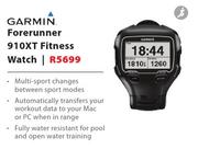 Garmin Forerunner 910XT Fitness Watch