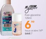 My Body Pure Glycerine-125ml Each