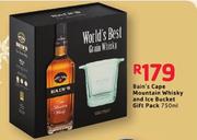 Bain's Cape Mountain Whisky And Ice Bucket Gift Pack-750ml