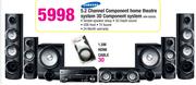 Samsung 5.2 Channel Component Home Theatre System 3D Component System HW-E6500