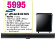 Samsung 2.1 3D Sound Bar Home Theatre HT-E8200