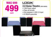 Logik 2.0 Home Theatre DVD-8000S-Each