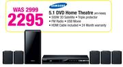 Samsung 5.1 DVD Home Theatre HT-F4500