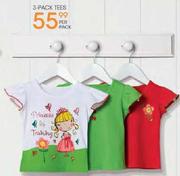 3-Pack Tees-Per Pack