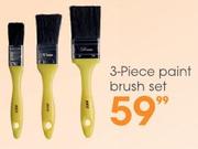3-Piece Paint Brush Set
