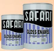 Safari 20L Gloss Enamel Paint White Or Cream Each
