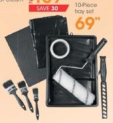 10-Piece Tray Set