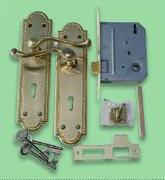 8" Georgian Lockset