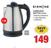 Diamond 1.8Ltr Cordless Kettle DSK180