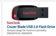 Sandisk Cruzer Blade USB 2.0 Flash Drive 8GB