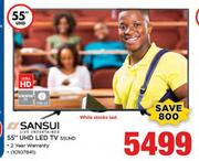 Sansui 55" UHD LED TV(55UHD)