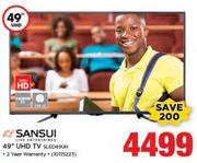 Sansui 49" UHD TV(SLED49UH)