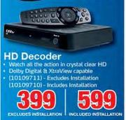 HD Decoder Including Installation