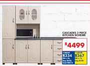 Cascades 3 Piece Kitchen Scheme