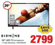 Diamond 39" LED TV DFG39HDVM