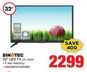 Sinotech 32" LED TV  STL 32W4