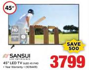 Sansui 45" LED TV SLED 45 FHD