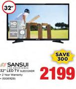 Sansui 32" LED TV SLED32HDR