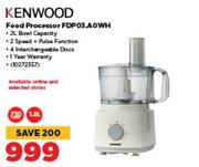 Kenwood Food Processor FDP03.A0WH