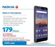Nokia 3.1 Smartphone LTE