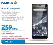 Nokia 5.1 Smartphone-On A uChoose Flexi 165