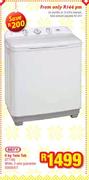 Defy 6Kg Twin Tub(DTT166)