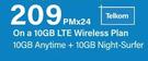 Lenovo 10 Inch IPS HD 2GB 32GB 4G LTE Tablet-On A 10GB LTE Wireless Plan
